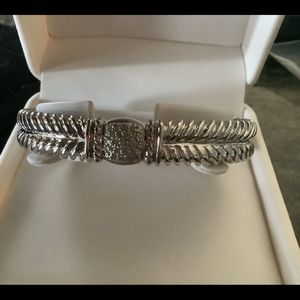 Sterling and Diamond bracelet